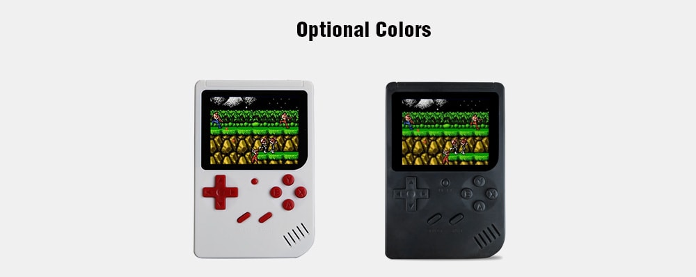 POWKIDDY Q7 Built-in 300 Games 8-bit NES Handheld Game Console- Black POWKIDDY Q7 Built-in 300 Games 8-bit NES Handheld Game Console- Black