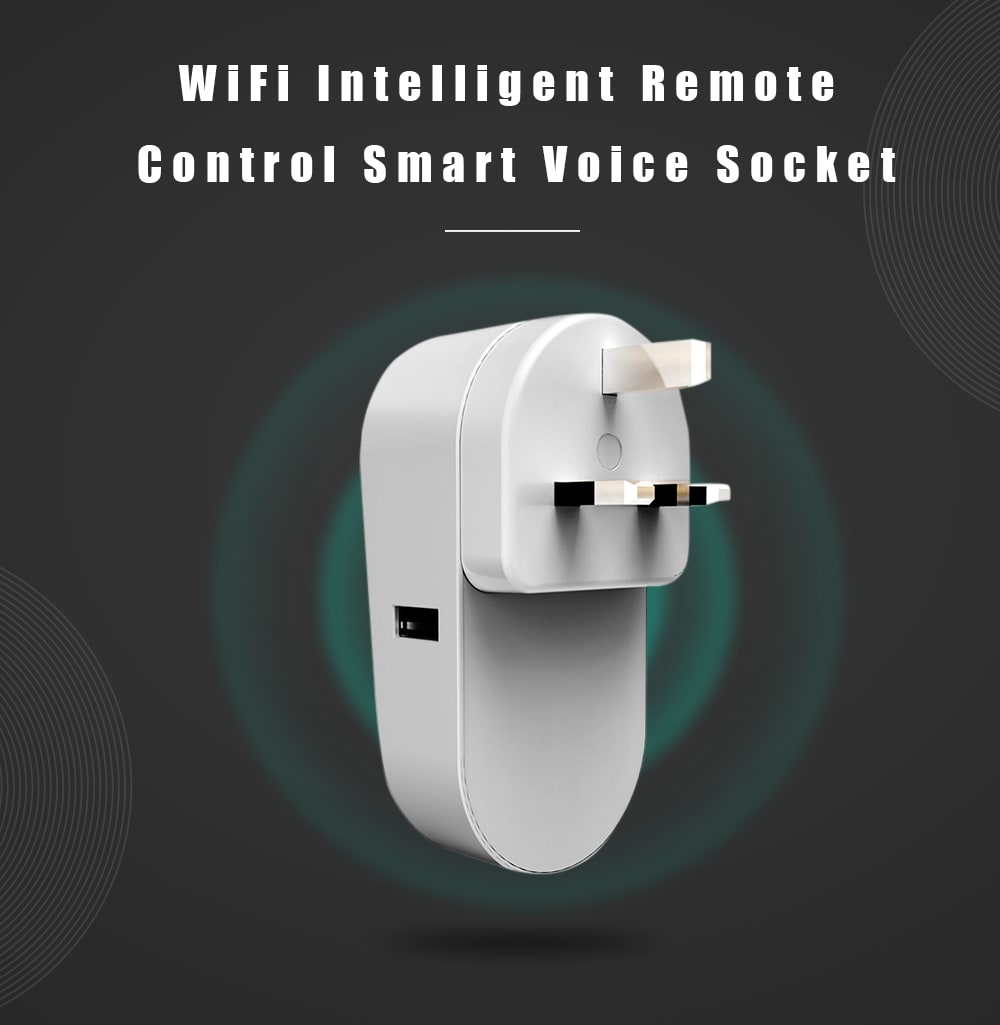 onread GC701 WiFi Intelligent Remote Control Smart Voice Socket- White onread GC701 WiFi Intelligent Remote Control Smart Voice Socket- White
