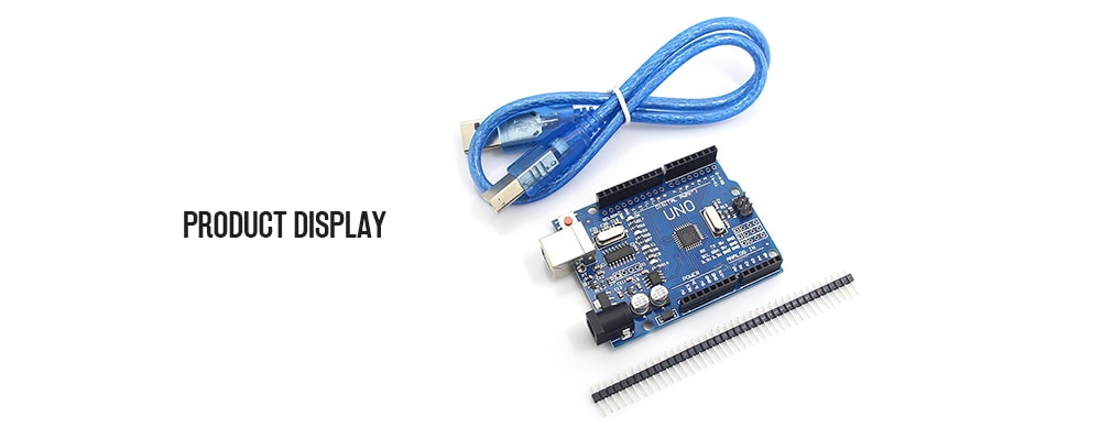 UNO R3 ATmega328P Development Board for Arduino- Blue UNO R3 ATmega328P Development Board for Arduino- Blue