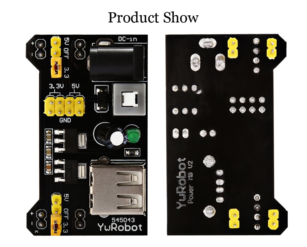 TB - 00013 DIY Kit 830 Hole Breadboard + Power Supply Module + 65 Jump Wires- Colormix TB - 00013 DIY Kit 830 Hole Breadboard + Power Supply Module + 65 Jump Wires- Colormix
