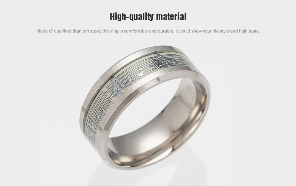 Piano Staff Luminous Luminous Ring- Gold US 7 Piano Staff Luminous Luminous Ring- Gold US 7