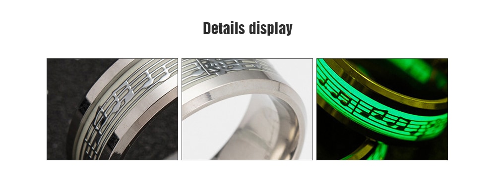 Piano Staff Luminous Luminous Ring- Gold US 7 Piano Staff Luminous Luminous Ring- Gold US 7