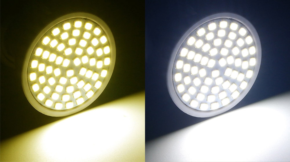 YouOKLight GU10 350LM LED 60 x SMD2835 Spot Bulb- Cold White 1Pc YouOKLight GU10 350LM LED 60 x SMD2835 Spot Bulb- Cold White 1Pc
