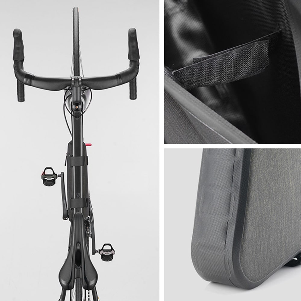 ROCKBROS Bike Triangle Bag Bicycle Beam Pack Waterproof Saddle Package- Granite 8L ROCKBROS Bike Triangle Bag Bicycle Beam Pack Waterproof Saddle Package- Granite 8L