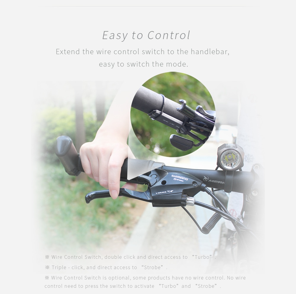 ON THE ROAD MX3-BL (With Line Switch) USB LED Bike Lamp With Battery Pack- Black US Plug + External Battery ON THE ROAD MX3-BL (With Line Switch) USB LED Bike Lamp With Battery Pack- Black US Plug + External Battery