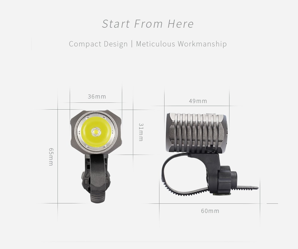ON THE ROAD MX3-BL (With Line Switch) USB LED Bike Lamp With Battery Pack- Black US Plug + External Battery ON THE ROAD MX3-BL (With Line Switch) USB LED Bike Lamp With Battery Pack- Black US Plug + External Battery