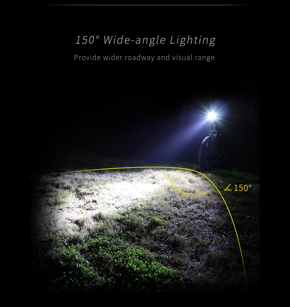 ON THE ROAD MX3-BL (With Line Switch) USB LED Bike Lamp With Battery Pack- Black US Plug + External Battery ON THE ROAD MX3-BL (With Line Switch) USB LED Bike Lamp With Battery Pack- Black US Plug + External Battery
