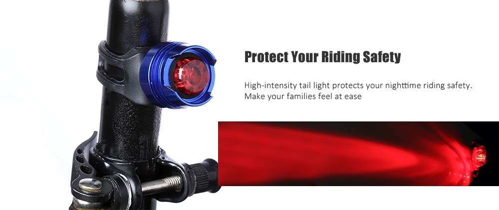 YH - 002 Waterproof Super Bright Red LED Tail Light Bicycle Rear Safety Cycling Lamp - Colormix YH - 002 Waterproof Super Bright Red LED Tail Light Bicycle Rear Safety Cycling Lamp - Colormix