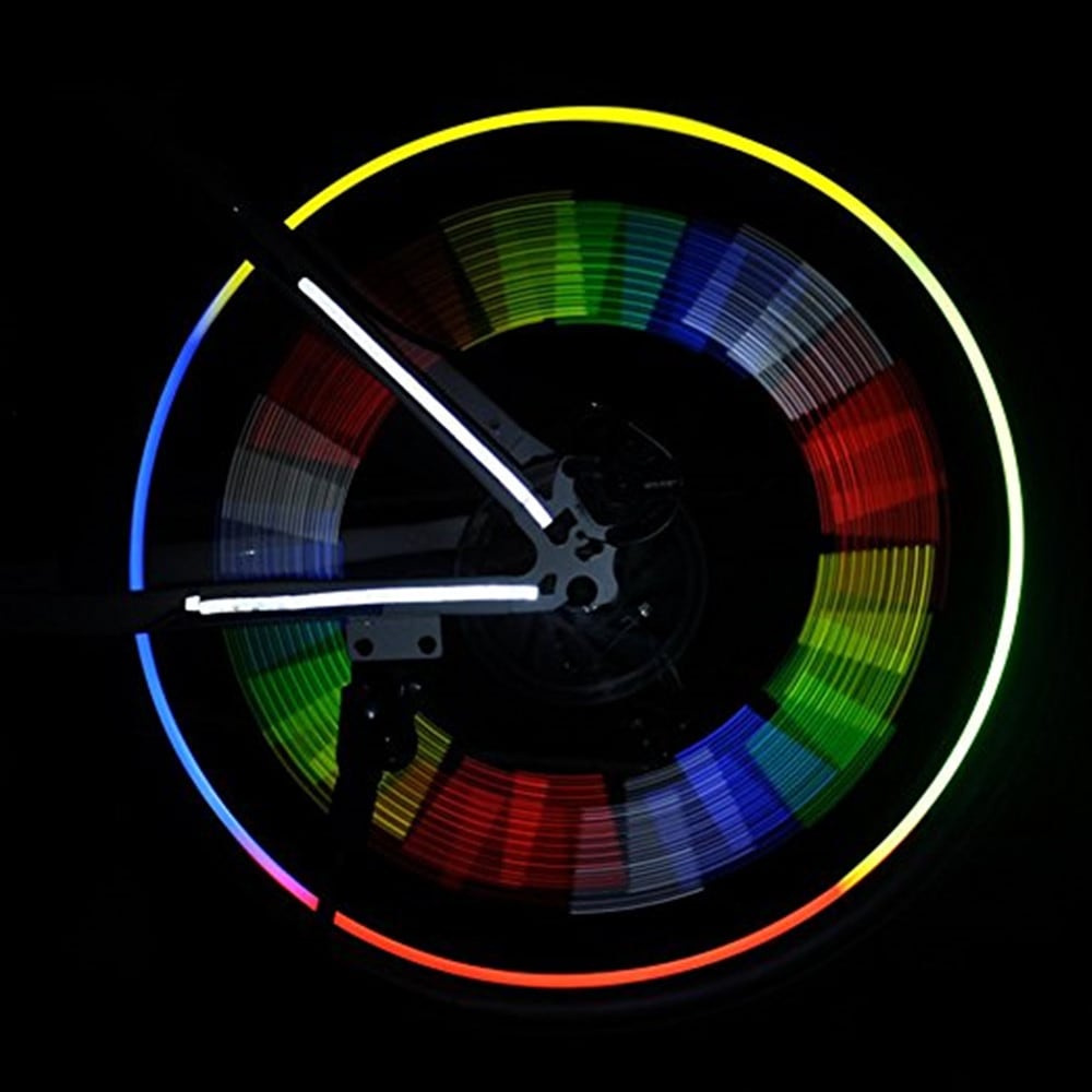 Sport Fluorescent Bike Reflective Sticker for Cycling Wheel - Red Sport Fluorescent Bike Reflective Sticker for Cycling Wheel - Red