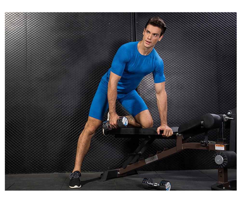 Quickly Dry Gym Sport Train Men'S Jogging Compression Tight Running Short- Red L Quickly Dry Gym Sport Train Men'S Jogging Compression Tight Running Short- Red L