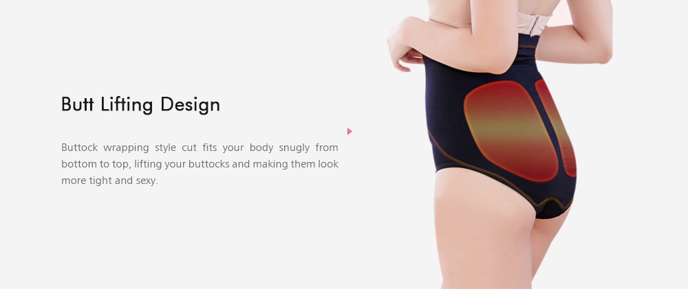 Fashion Women High Waist No Trace Body Shape Slimming Pant- Black L Fashion Women High Waist No Trace Body Shape Slimming Pant- Black L