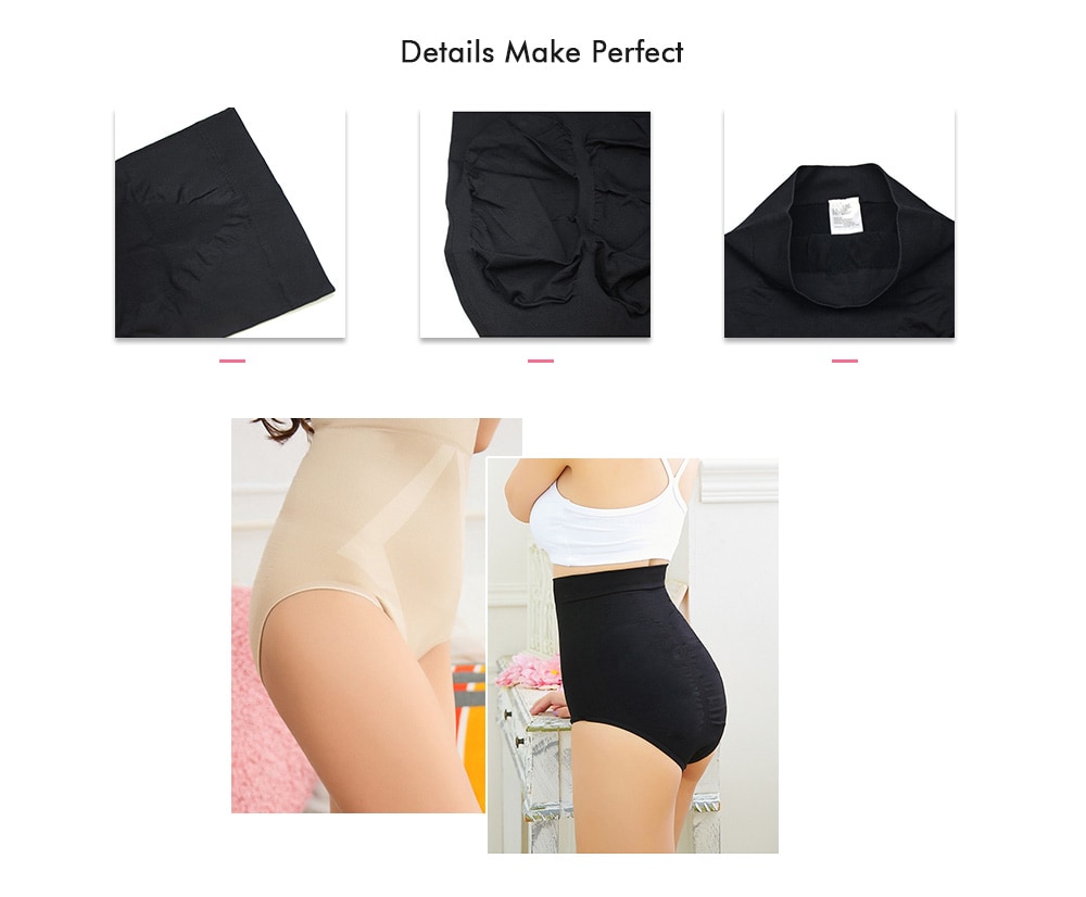 Fashion Women High Waist No Trace Body Shape Slimming Pant- Black L Fashion Women High Waist No Trace Body Shape Slimming Pant- Black L