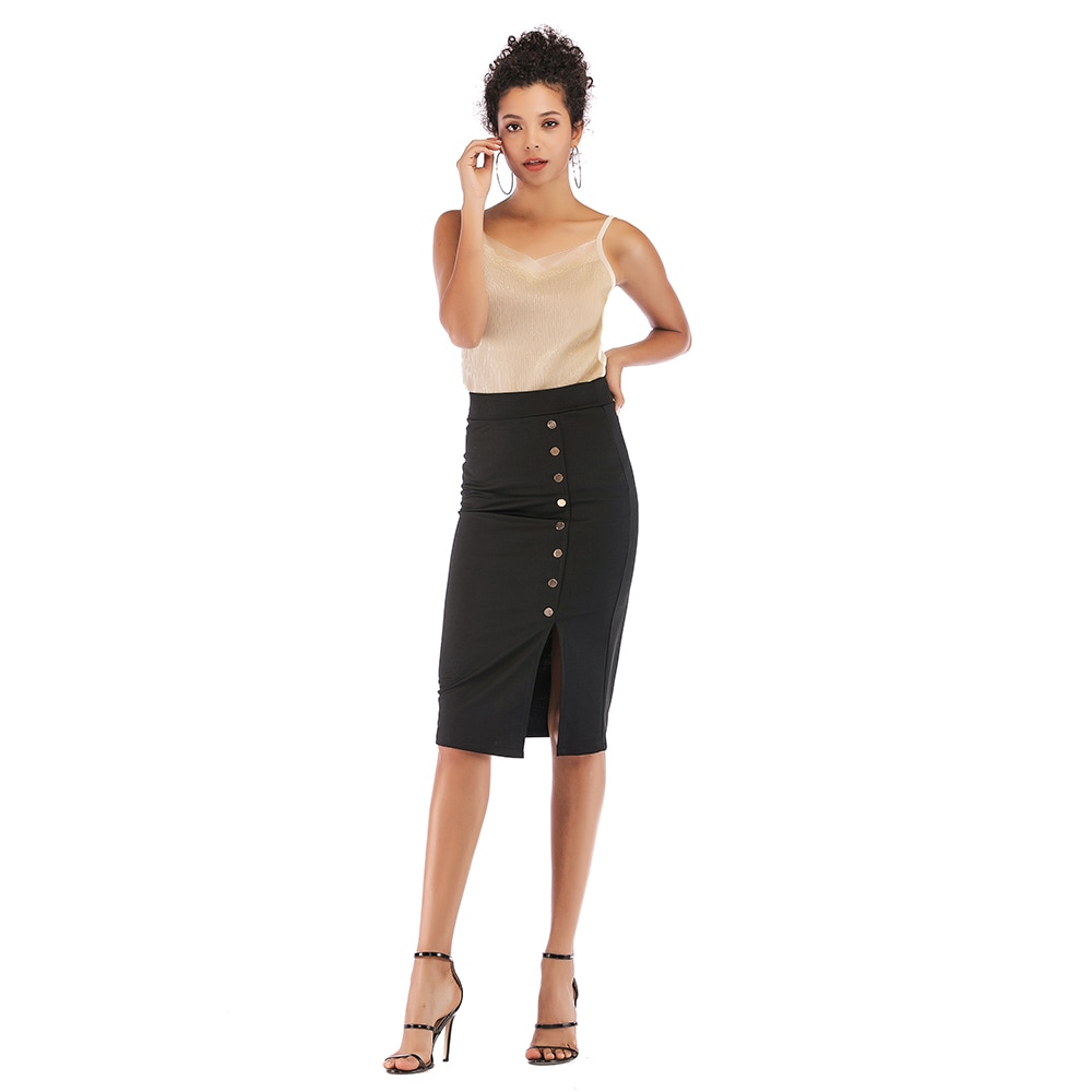Women'S Fashion Elastic Bag Hip Black Slimming Long Skirt Bag Hip Skirt- Black M Women'S Fashion Elastic Bag Hip Black Slimming Long Skirt Bag Hip Skirt- Black M