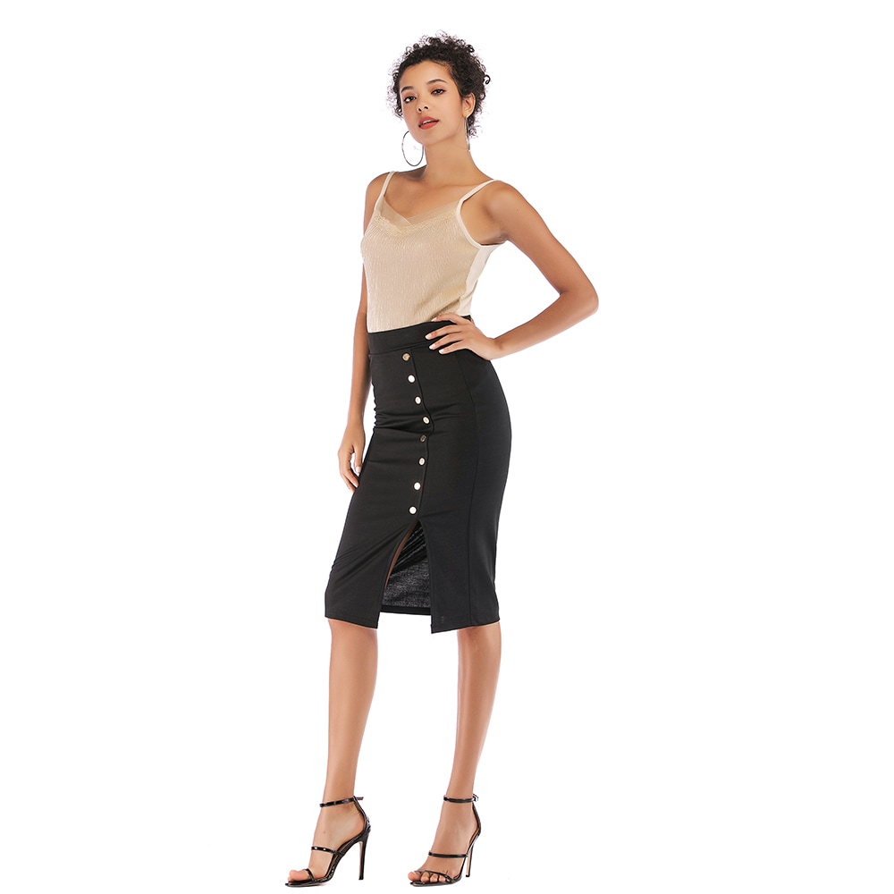 Women'S Fashion Elastic Bag Hip Black Slimming Long Skirt Bag Hip Skirt- Black M Women'S Fashion Elastic Bag Hip Black Slimming Long Skirt Bag Hip Skirt- Black M