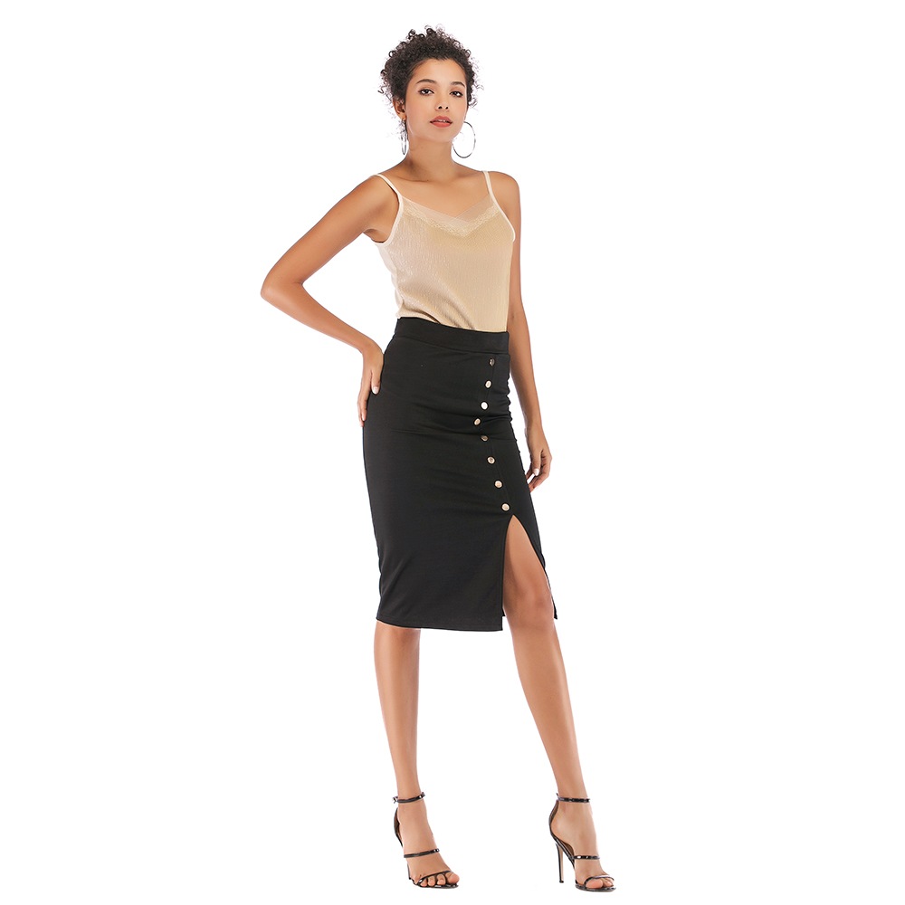 Women'S Fashion Elastic Bag Hip Black Slimming Long Skirt Bag Hip Skirt- Black M Women'S Fashion Elastic Bag Hip Black Slimming Long Skirt Bag Hip Skirt- Black M