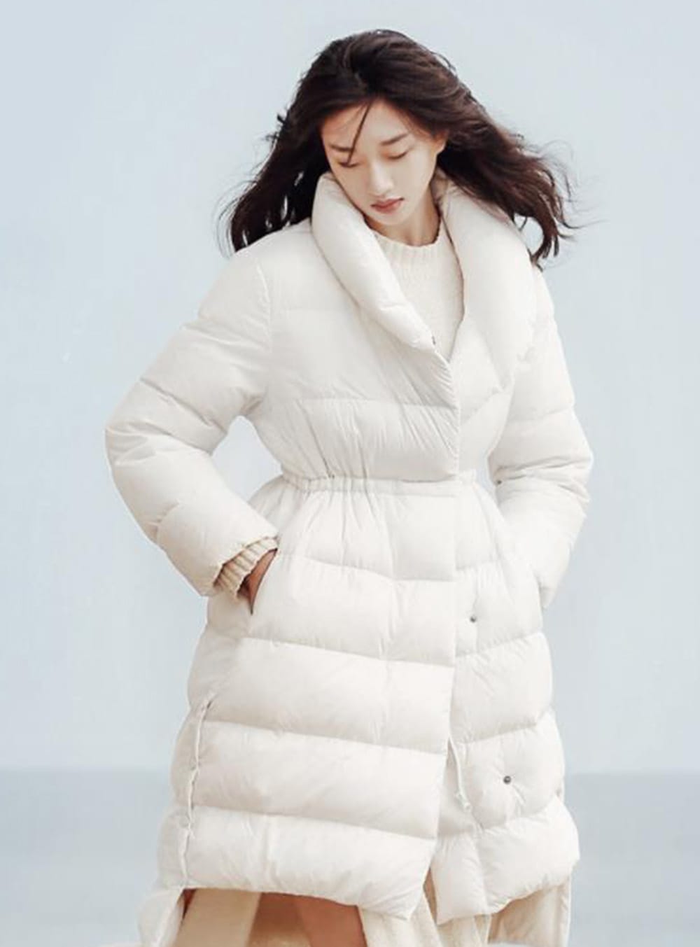YUSKI Women Long Style Warm Comfortable Down Coat from Xiaomi Youpin- Black S YUSKI Women Long Style Warm Comfortable Down Coat from Xiaomi Youpin- Black S