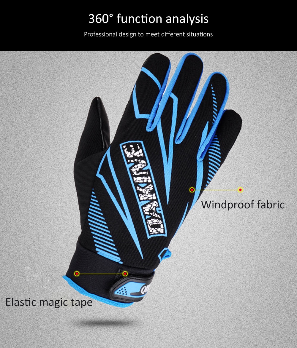 Touch Screen Autumn and Winter Plush Lining Men Outdoor Fitness Gloves - Avocado Green Touch Screen Autumn and Winter Plush Lining Men Outdoor Fitness Gloves - Avocado Green