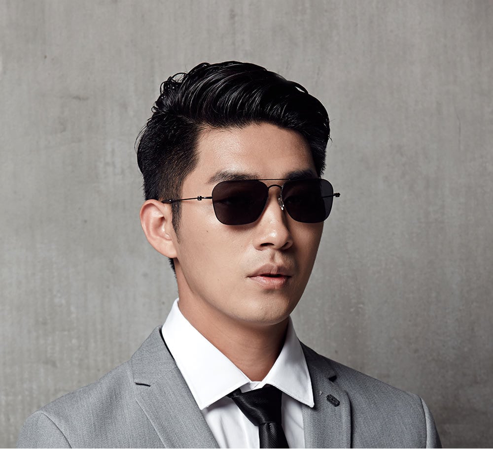 Retro Model TS Sunglasses from Xiaomi youpin- Gray Retro Model TS Sunglasses from Xiaomi youpin- Gray