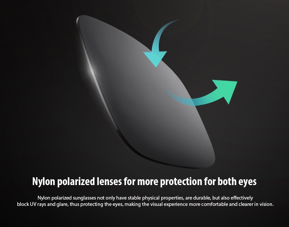 Retro Model TS Sunglasses from Xiaomi youpin- Gray Retro Model TS Sunglasses from Xiaomi youpin- Gray