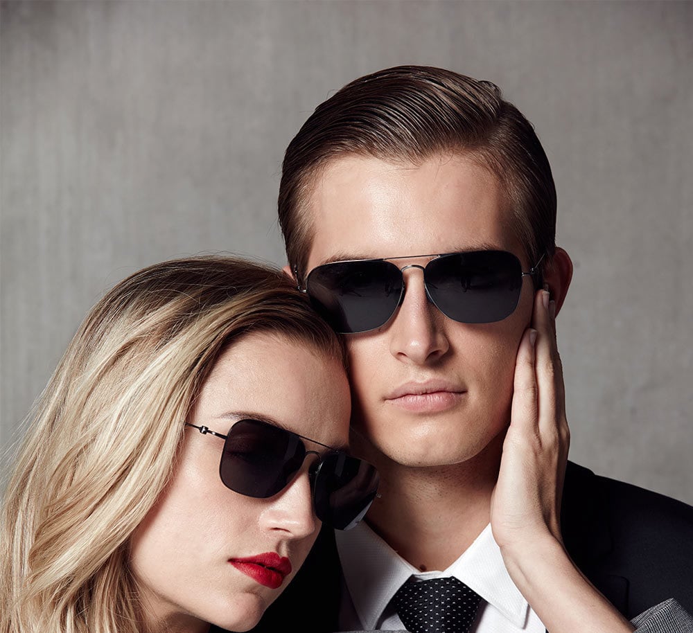 Retro Model TS Sunglasses from Xiaomi youpin- Gray Retro Model TS Sunglasses from Xiaomi youpin- Gray
