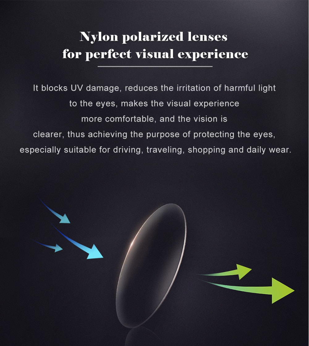 TS Classic Cateye UV Protective Sunglasses from Xiaomi Mijia- Black TS Classic Cateye UV Protective Sunglasses from Xiaomi Mijia- Black