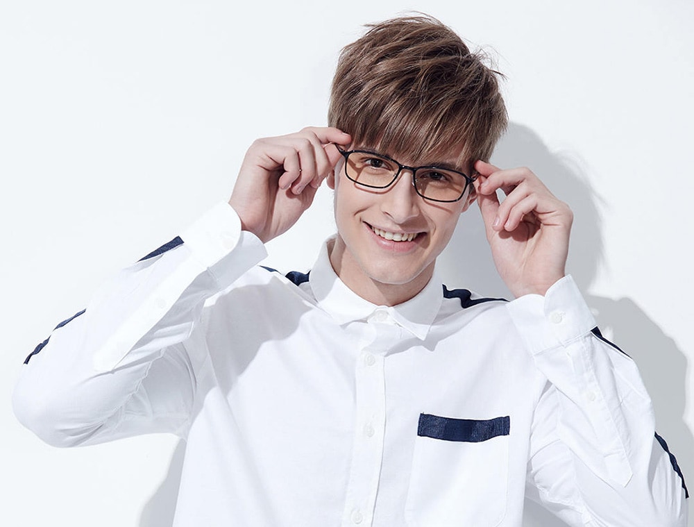 TS Anti-Blu-ray UV400 Glasses from Xiaomi mijia- Black TS Anti-Blu-ray UV400 Glasses from Xiaomi mijia- Black