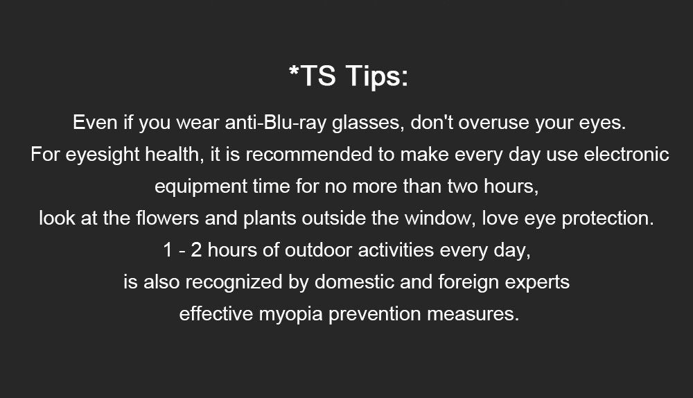 TS Anti-Blu-ray UV400 Glasses from Xiaomi mijia- Black TS Anti-Blu-ray UV400 Glasses from Xiaomi mijia- Black