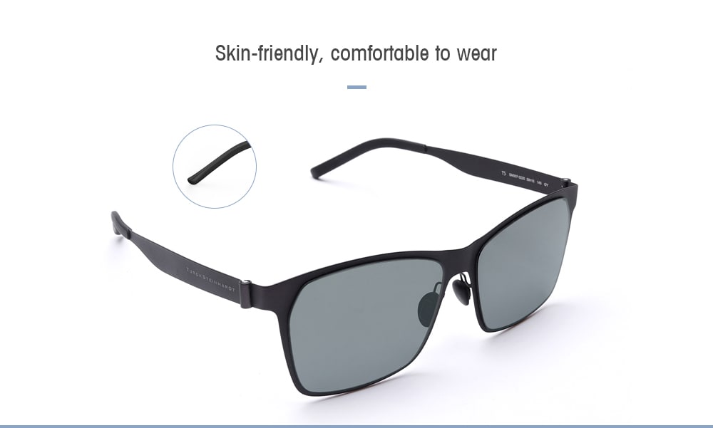 TS Pilot Style UV Protective Sunglasses from Xiaomi Mijia- Black TS Pilot Style UV Protective Sunglasses from Xiaomi Mijia- Black