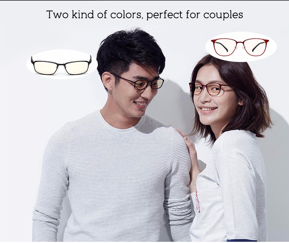Lightweight UV protection Anti-blue-rays Protective Glasses for Couple- Black Lightweight UV protection Anti-blue-rays Protective Glasses for Couple- Black