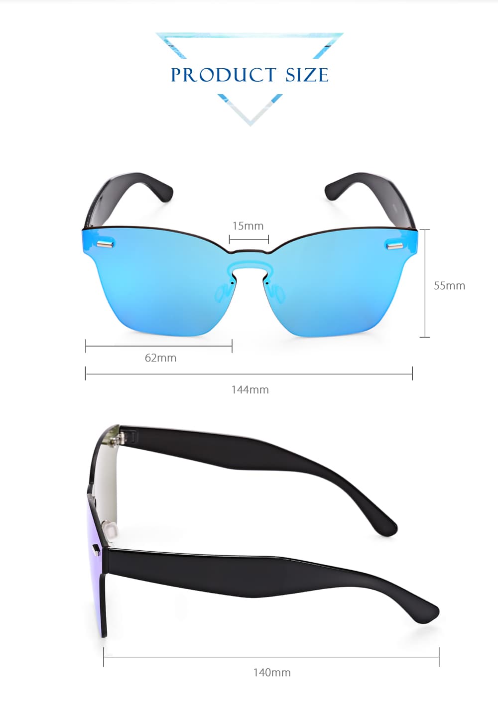 SENLAN 9820 Fashionable Square Metal Frame Leg Unisex Sunglasses- Pink Frame+Pink Lens SENLAN 9820 Fashionable Square Metal Frame Leg Unisex Sunglasses- Pink Frame+Pink Lens
