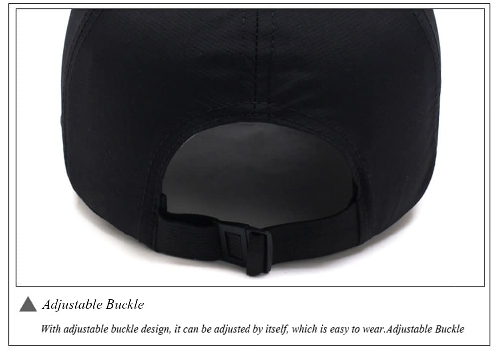 Quick-drying Baseball Cap Outdoor Travel Sun Hat- Khaki Quick-drying Baseball Cap Outdoor Travel Sun Hat- Khaki