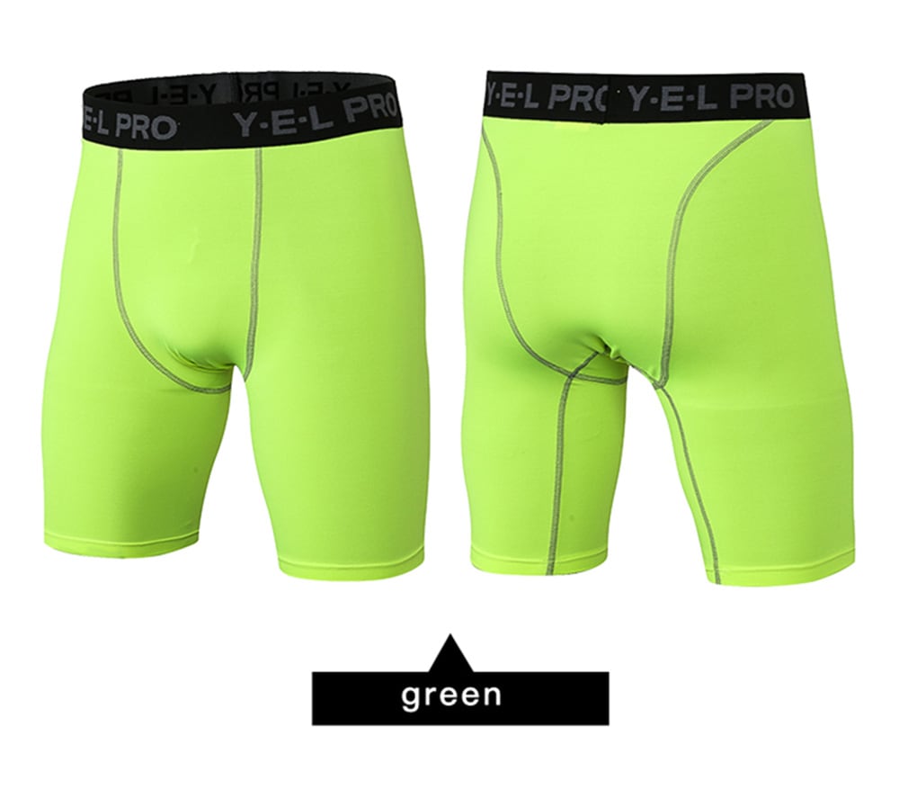 Quick Dry Gym Sport Men's Shorts Jogging Compression Tights Running Shorts- Blue L Quick Dry Gym Sport Men's Shorts Jogging Compression Tights Running Shorts- Blue L