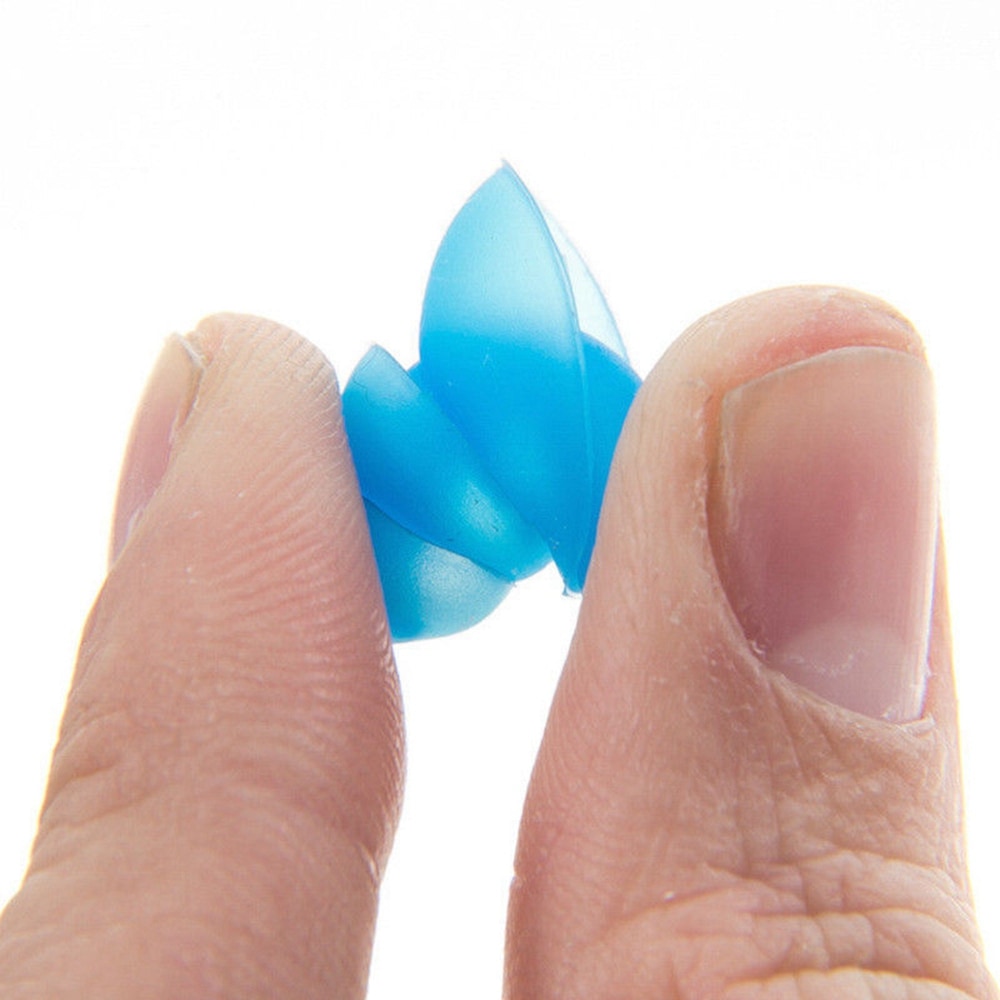 Waterproof Nose Clip Earplug Set for Surf Diving Swimming- Dodger Blue Waterproof Nose Clip Earplug Set for Surf Diving Swimming- Dodger Blue