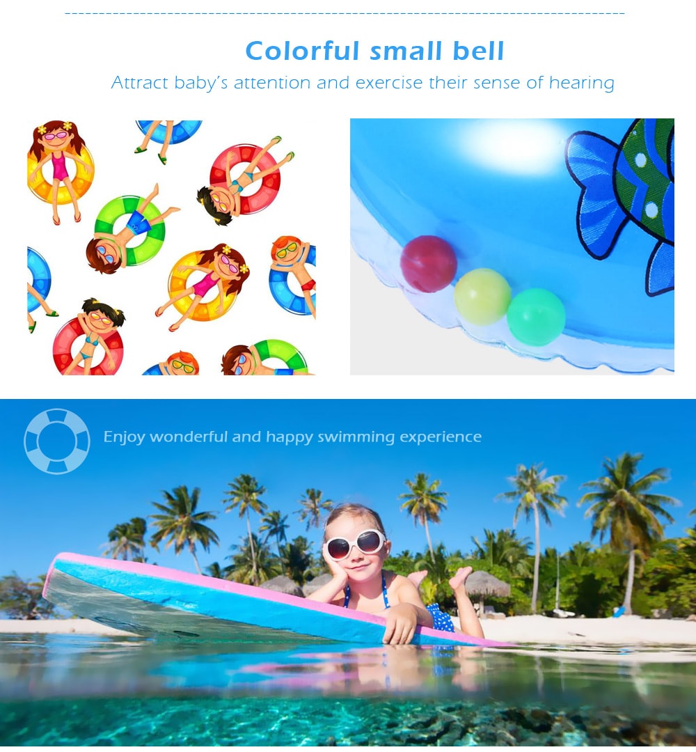 Summer Sea Baby Swimming Circle Inflatable Neck Float Bathing Safety Tube Ring- Yellow Summer Sea Baby Swimming Circle Inflatable Neck Float Bathing Safety Tube Ring- Yellow