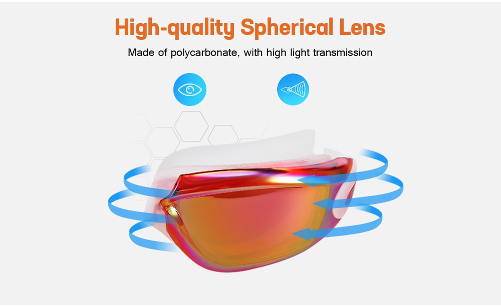 XinHang XH5710 Swimming Goggles with Anti Fog UV Protection- Black XinHang XH5710 Swimming Goggles with Anti Fog UV Protection- Black