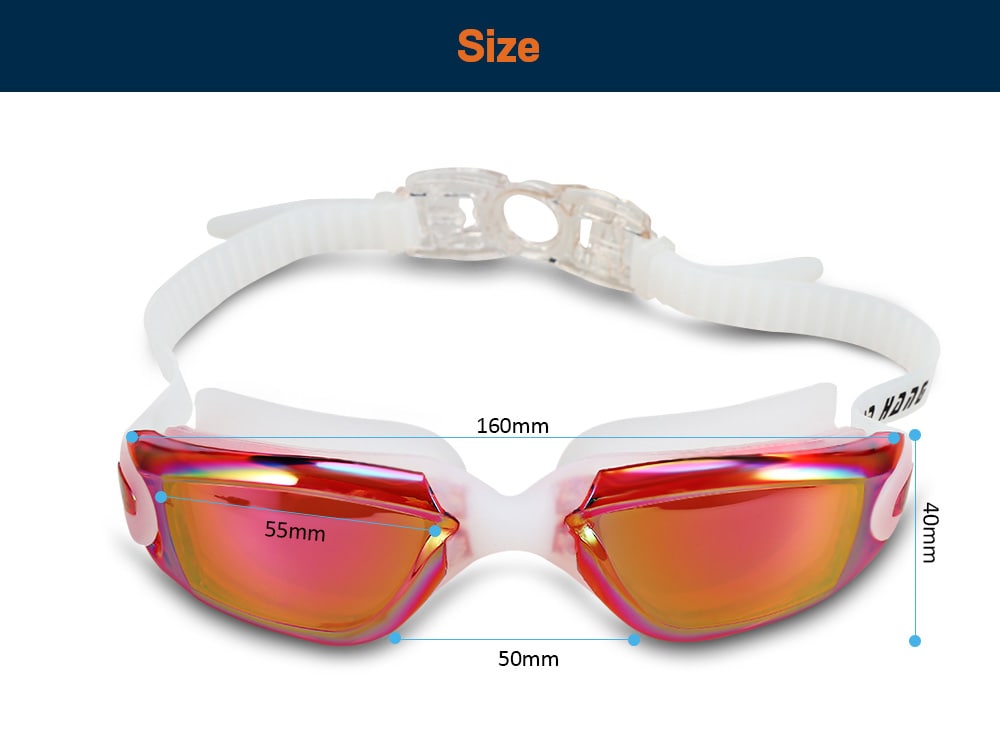 XinHang XH5710 Swimming Goggles with Anti Fog UV Protection- Black XinHang XH5710 Swimming Goggles with Anti Fog UV Protection- Black