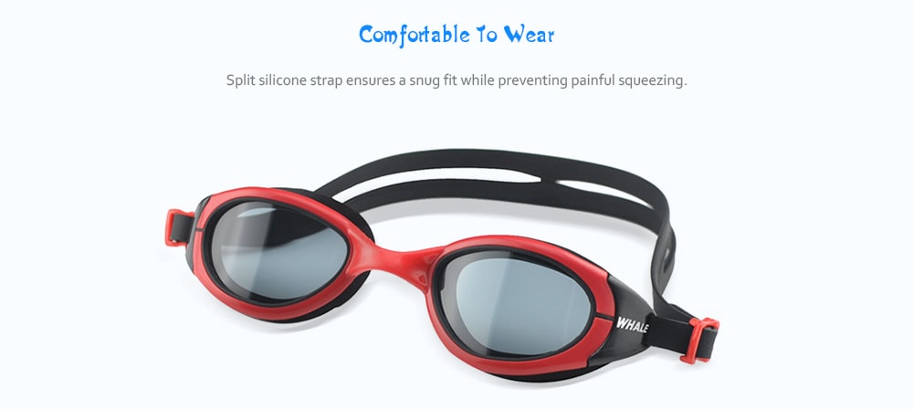 WHALE CF - PC - 4400 UV Protection Goggles- Black Regular WHALE CF - PC - 4400 UV Protection Goggles- Black Regular