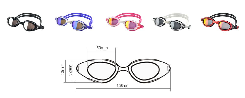 WHALE MM - PC - 4400 Fashion Goggles- Black Regular WHALE MM - PC - 4400 Fashion Goggles- Black Regular