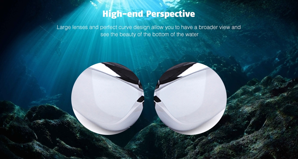 WHALE MM - 7900 Adult Electroplating Swimming Goggles- Black Regular WHALE MM - 7900 Adult Electroplating Swimming Goggles- Black Regular