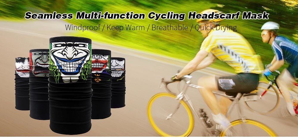 Seamless Multi-function Cycling Headscarf Mask- Multi-A skeleton 5 Seamless Multi-function Cycling Headscarf Mask- Multi-A skeleton 5