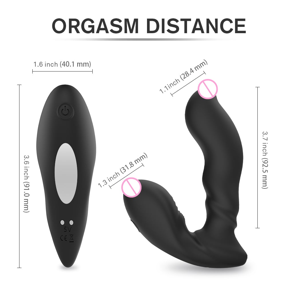 Shd - S115 Optimus Prostate Massager for Men- Black Shd - S115 Optimus Prostate Massager for Men- Black