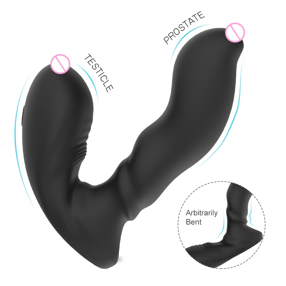 Shd - S115 Optimus Prostate Massager for Men- Black Shd - S115 Optimus Prostate Massager for Men- Black