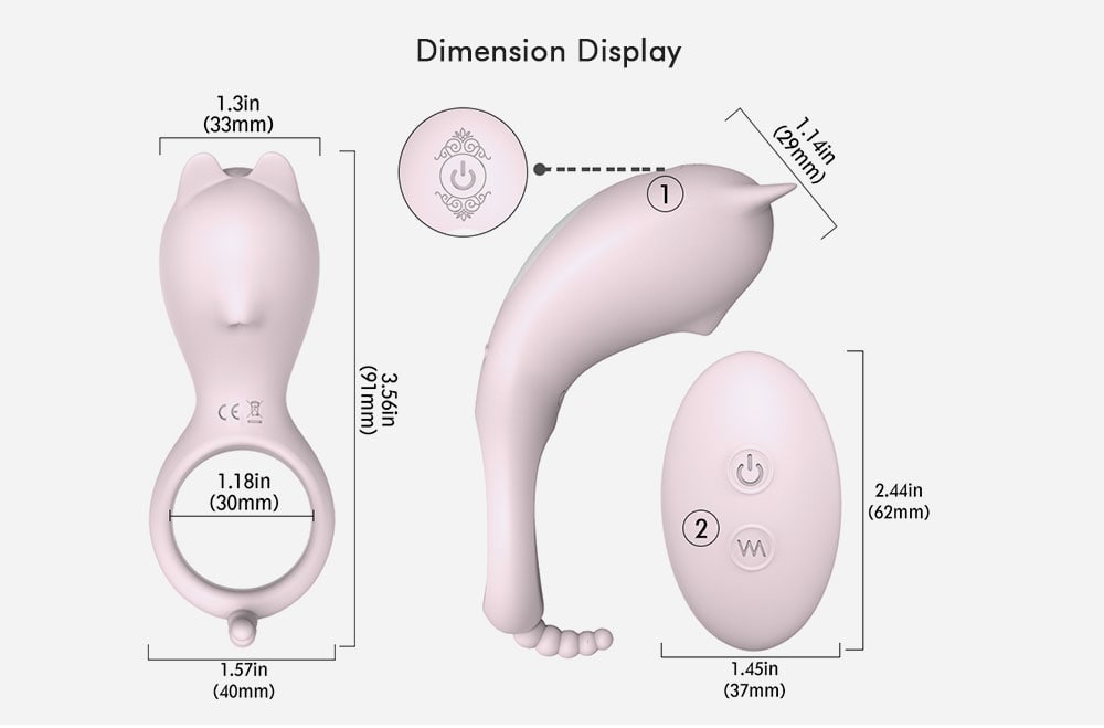 SHD - S084 - 2 CORA Male Electric Delayed Ejaculation Lock Ring - Pink SHD - S084 - 2 CORA Male Electric Delayed Ejaculation Lock Ring - Pink