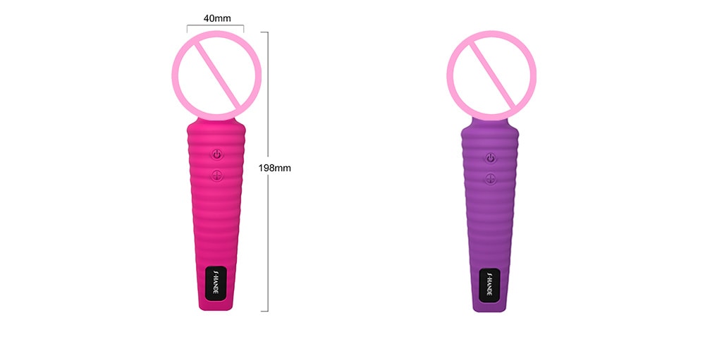 SHD - S042 Star Female Masturbation Electric Penis Vibrator - Rose Red SHD - S042 Star Female Masturbation Electric Penis Vibrator - Rose Red