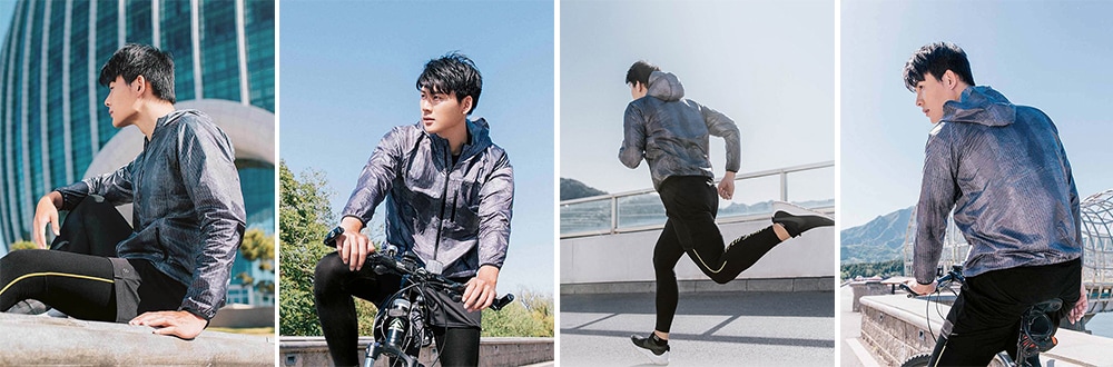 Water-resistance Portable Sun Protection Ultra-thin Sleeve Shirt Jacket- Granite L Water-resistance Portable Sun Protection Ultra-thin Sleeve Shirt Jacket- Granite L