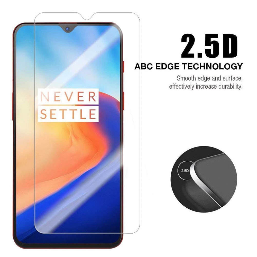Soft Full Plating TPU Cover with Tempered Glass Screen Protector for OnePlus 6T- Blue Soft Full Plating TPU Cover with Tempered Glass Screen Protector for OnePlus 6T- Blue