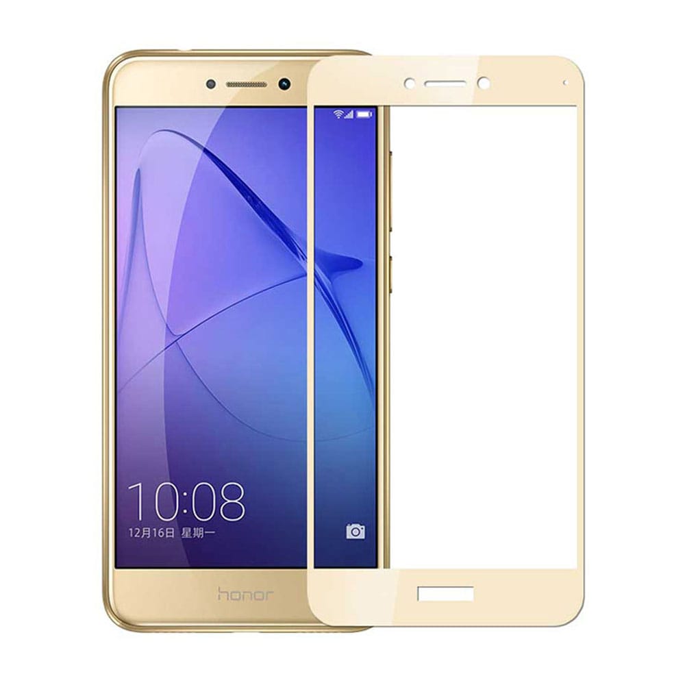 Screen Protector Full Coverage for Huawei P8 Lite 2017 / Honor 8 Lite- White Screen Protector Full Coverage for Huawei P8 Lite 2017 / Honor 8 Lite- White