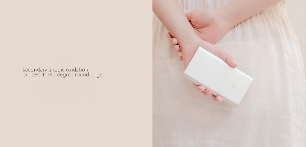 Original Xiaomi Bidirectional Quick Charge 10000mAh Portable Power Bank 2 Aluminium Alloy Housing Ultra-thin Body- Silver Original Xiaomi Bidirectional Quick Charge 10000mAh Portable Power Bank 2 Aluminium Alloy Housing Ultra-thin Body- Silver
