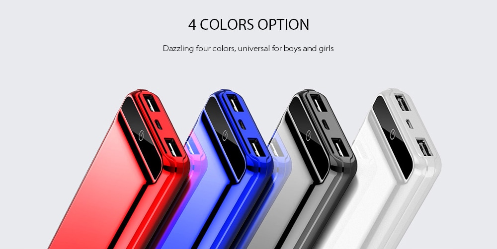 Teclast A20 Power Bank 20000mAh Lightweight for Tablet / Mobile Phone- Black Teclast A20 Power Bank 20000mAh Lightweight for Tablet / Mobile Phone- Black