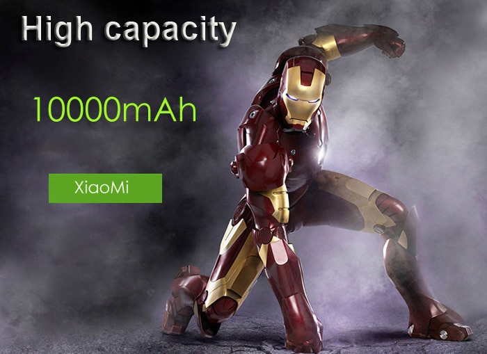 Original Xiaomi Pocket 10000mAh Mobile Power Bank High Capacity Portable Charger- Silver Original Xiaomi Pocket 10000mAh Mobile Power Bank High Capacity Portable Charger- Silver